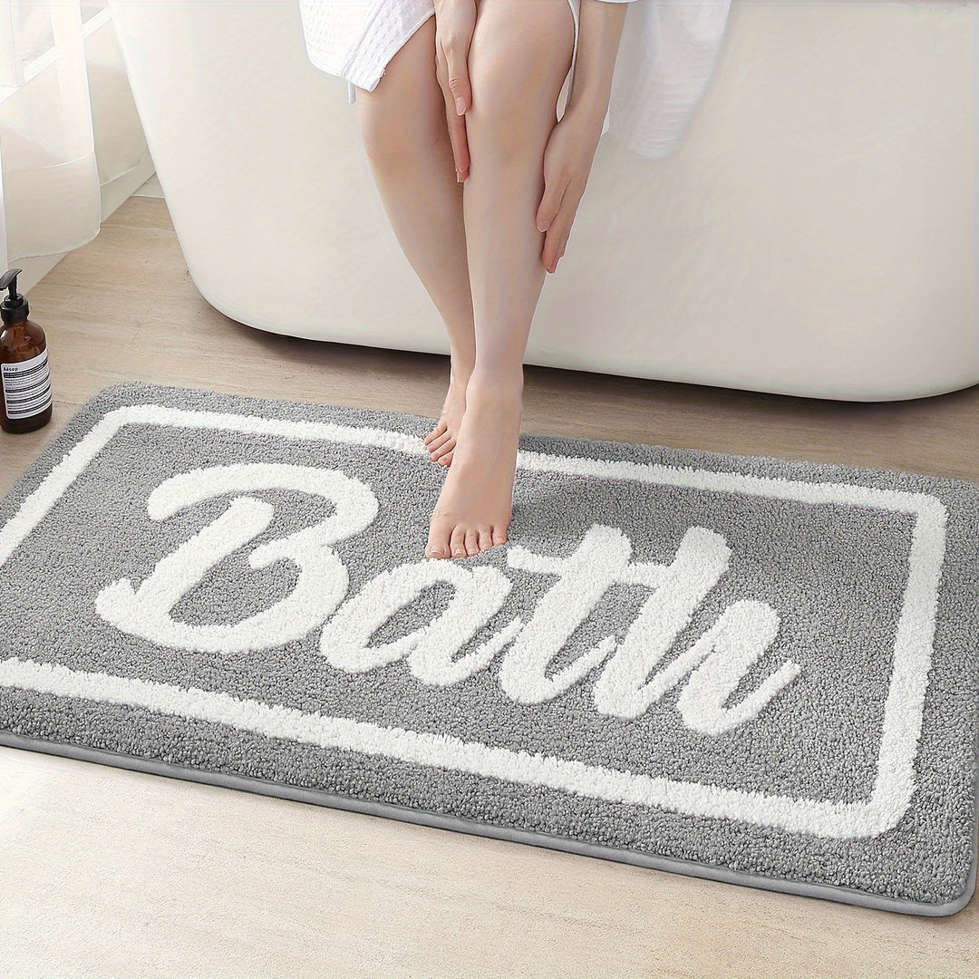 Badezimmer Teppich | Extra Weiche Fleece