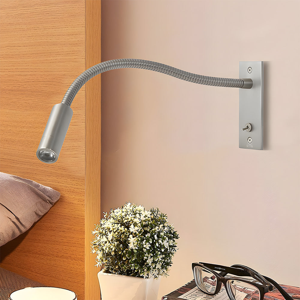 Wand Leselampe im Industrie Stil | Für Wohnzimmer und Schlafzimmer