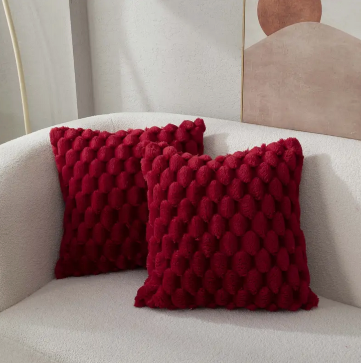Dekoratives Kissen mit Flauschhülle | Wohn- & Schlafzimmer