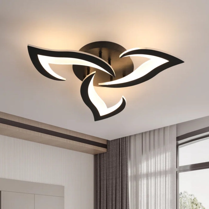 Led Deckenleuchte im Blumen-Design
