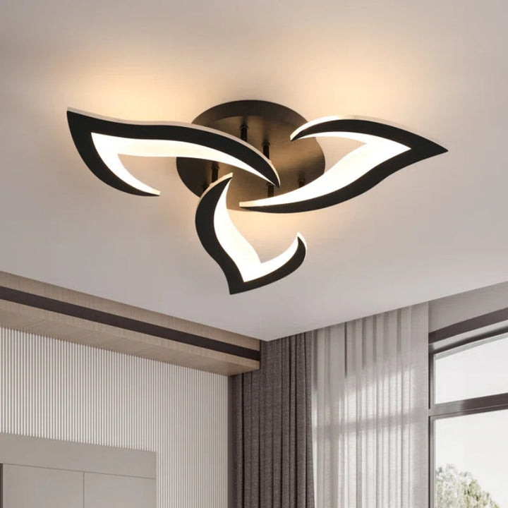 Led Deckenleuchte im Blumen-Design