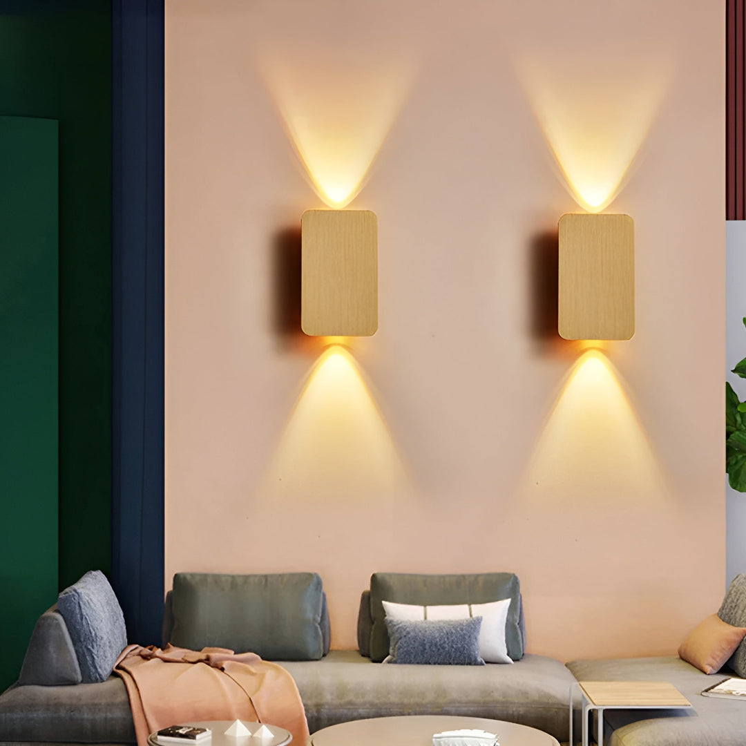 LED Wandleuchte für Innenräume | Doppelseitige Lichtverteilung
