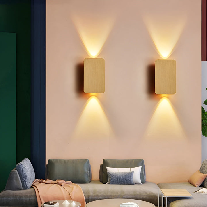 LED Wandleuchte für Innenräume | Doppelseitige Lichtverteilung