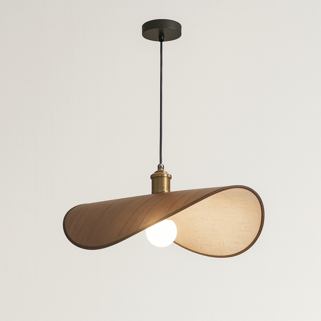Pendelleuchte Wabi Sabi Stil | Blumenschirm Form