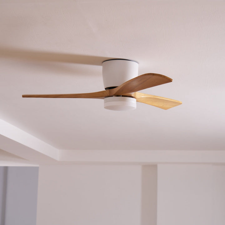 Deckenlampe Moderner mit LED-Licht & Holzflügeln