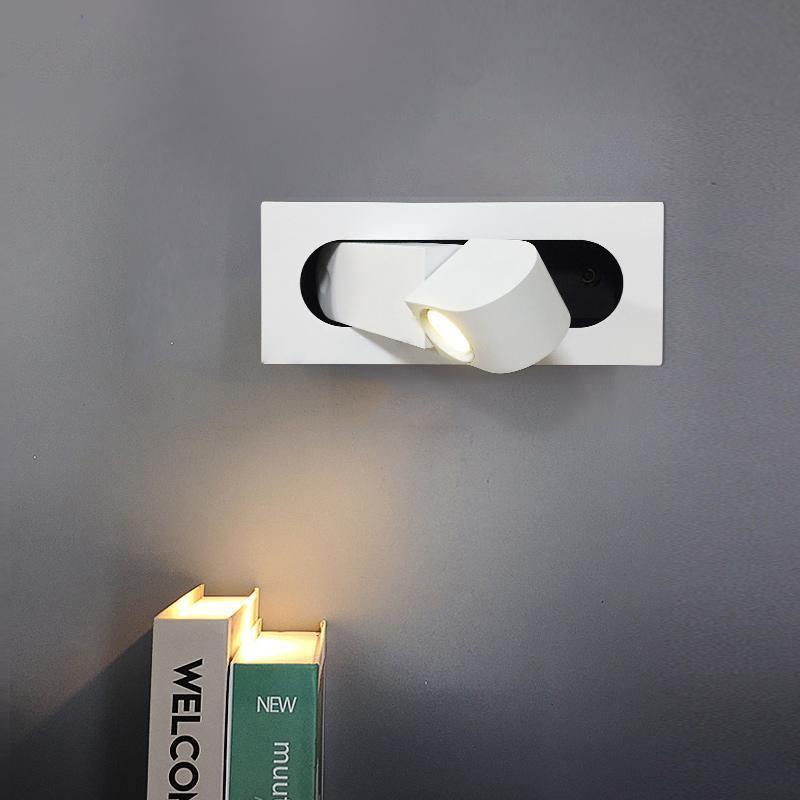 Wandleuchte LED Leselampe | Nachttischlampe mit Schalter
