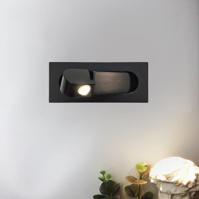 Wandleuchte LED Leselampe | Nachttischlampe mit Schalter
