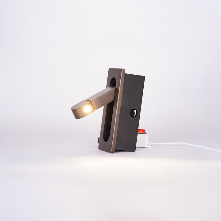 Wandleuchte LED Leselampe | Nachttischlampe mit Schalter