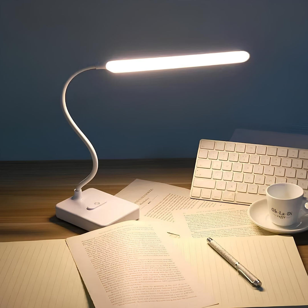LED Schreibtischlampe | Flexibler Arm