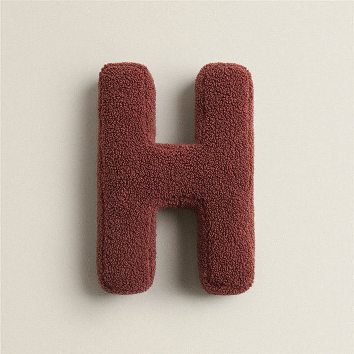 Alphabet Buchstaben Kissen | Dekoratives Design