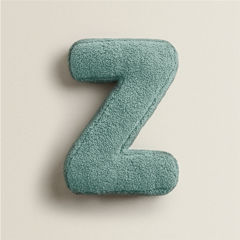 Alphabet Buchstaben Kissen | Dekoratives Design
