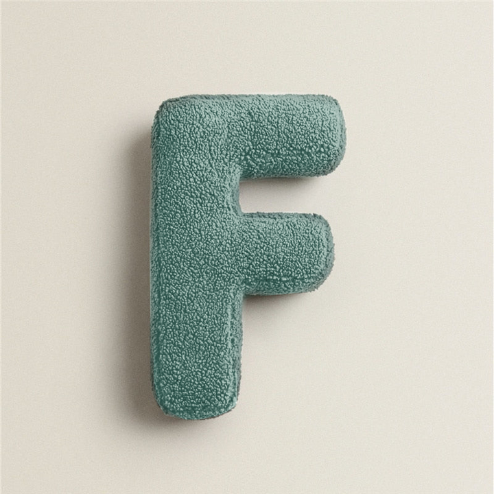 Alphabet Buchstaben Kissen | Dekoratives Design
