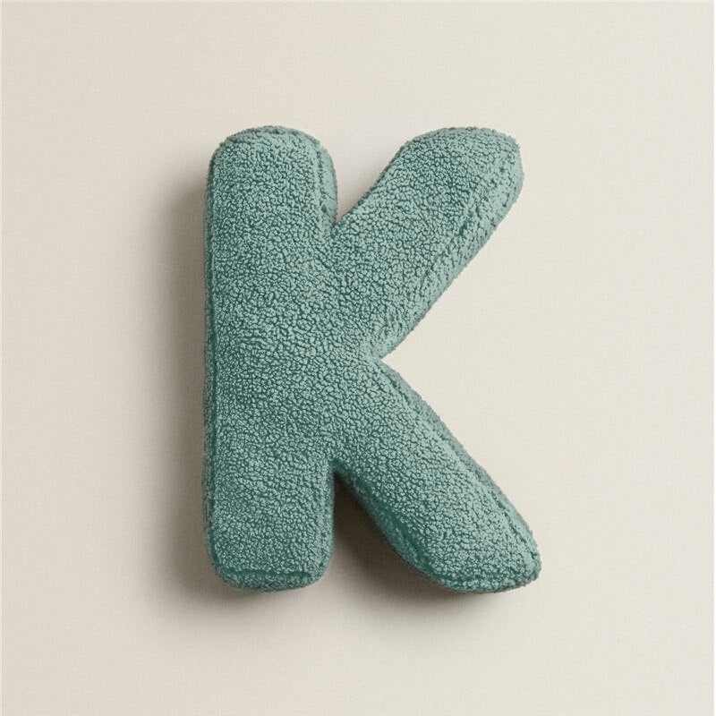 Alphabet Buchstaben Kissen | Dekoratives Design
