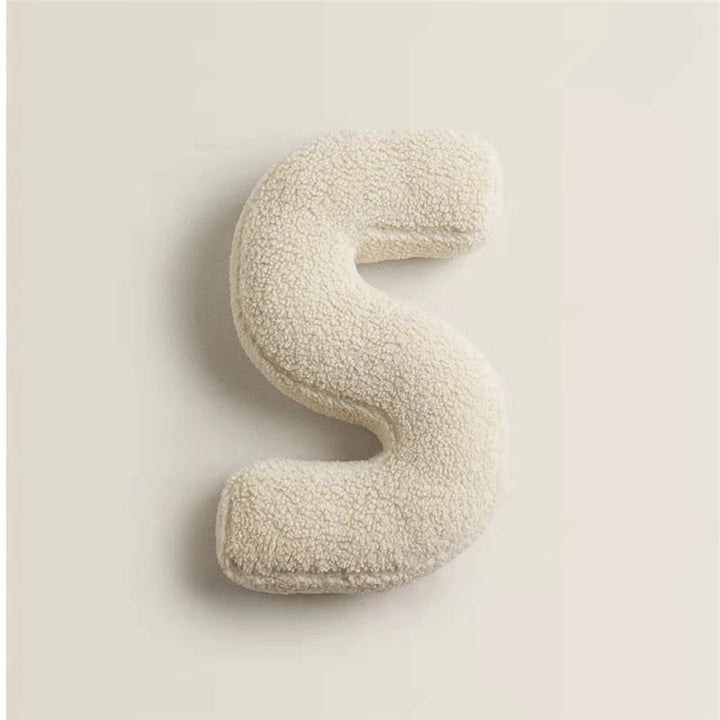 Alphabet Buchstaben Kissen | Dekoratives Design