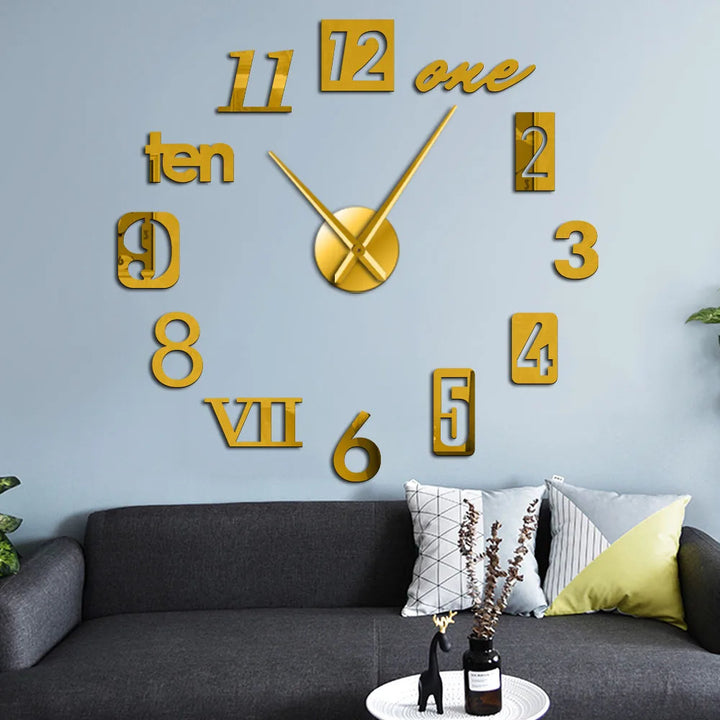 Moderne Wand­uhr mit Kreativem Design | Blickfang