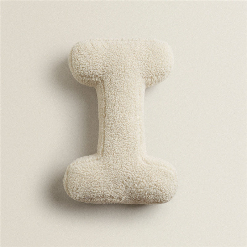 Alphabet Buchstaben Kissen | Dekoratives Design