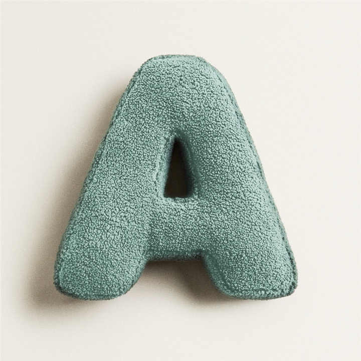 Alphabet Buchstaben Kissen | Dekoratives Design