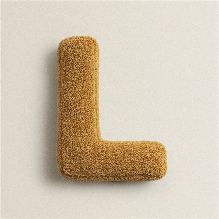 Alphabet Buchstaben Kissen | Dekoratives Design
