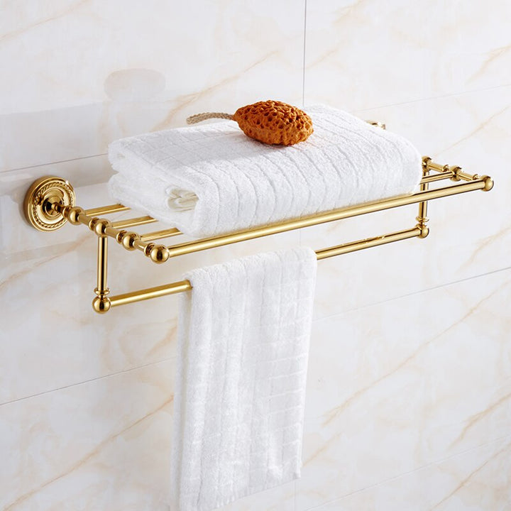 Badspiegel mit Beleuchtung | Badezimmer Accessoires Set zur Wandmontage