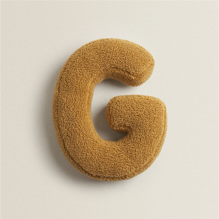 Alphabet Buchstaben Kissen | Dekoratives Design