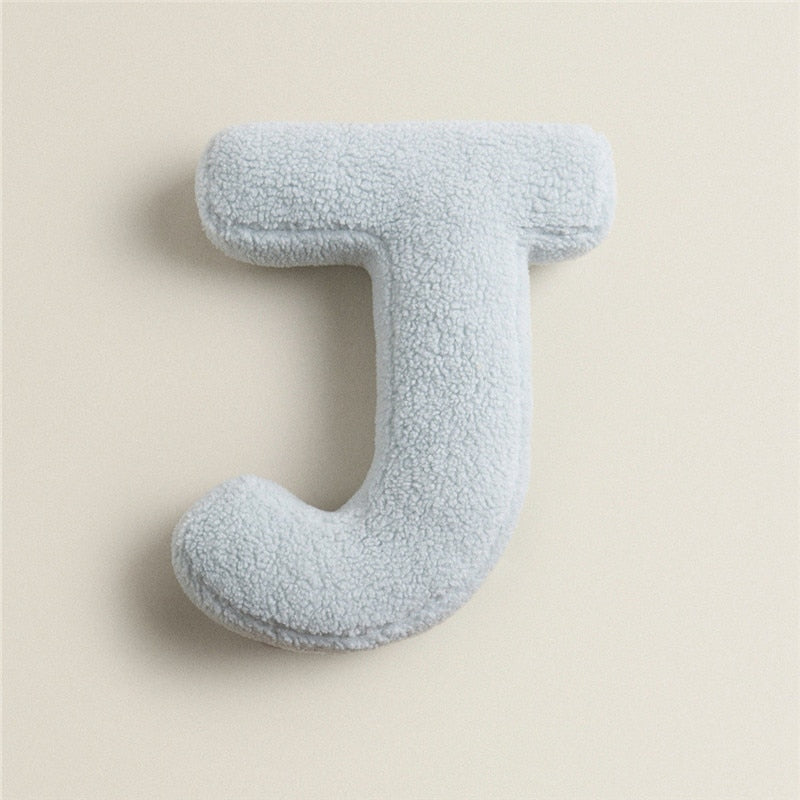 Alphabet Buchstaben Kissen | Dekoratives Design