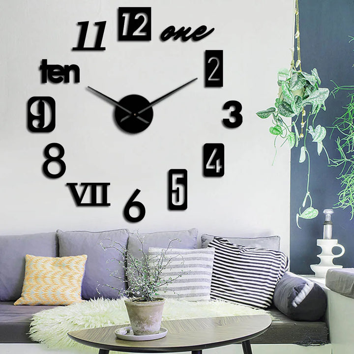 Moderne Wand­uhr mit Kreativem Design | Blickfang