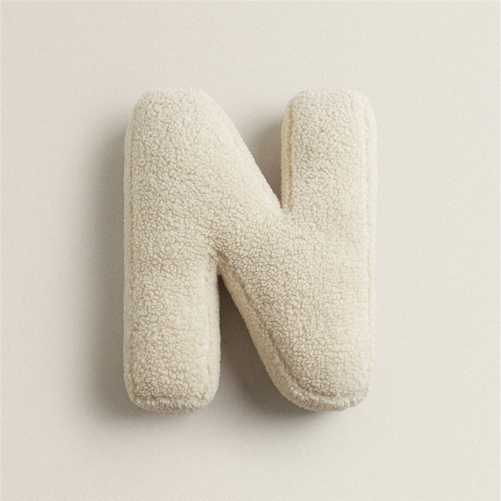 Alphabet Buchstaben Kissen | Dekoratives Design
