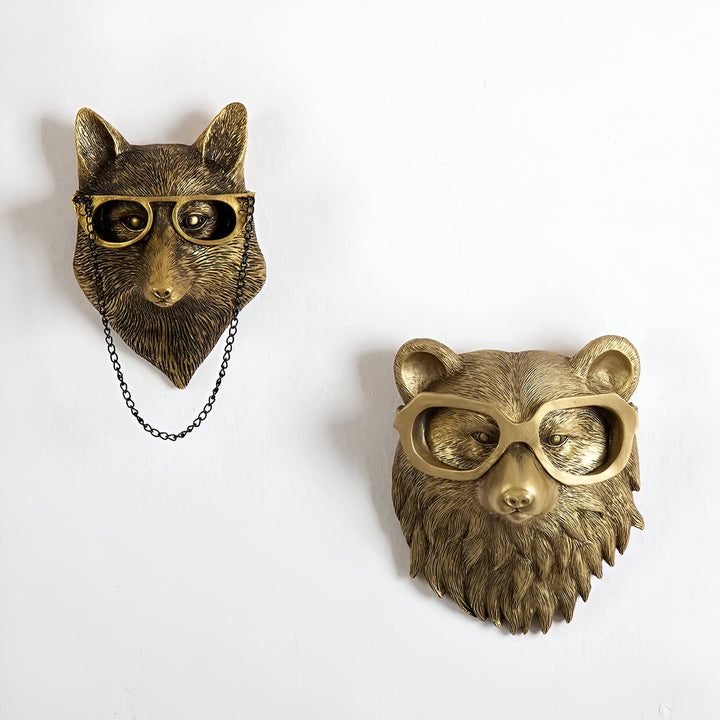 Tierische Wandhaken aus Kunstharz – Stilvolle & Funktionale Deko