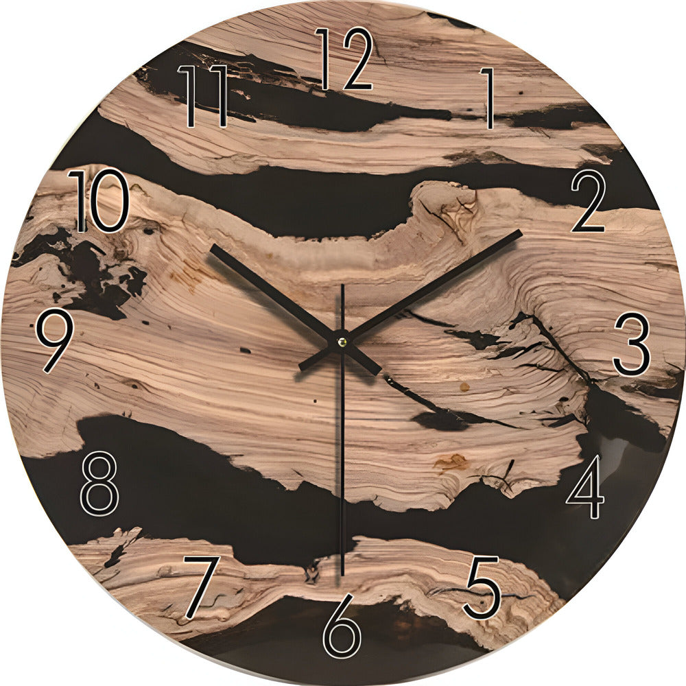 Moderne Holz Wanduhr | Zeitlos & Stilvoll