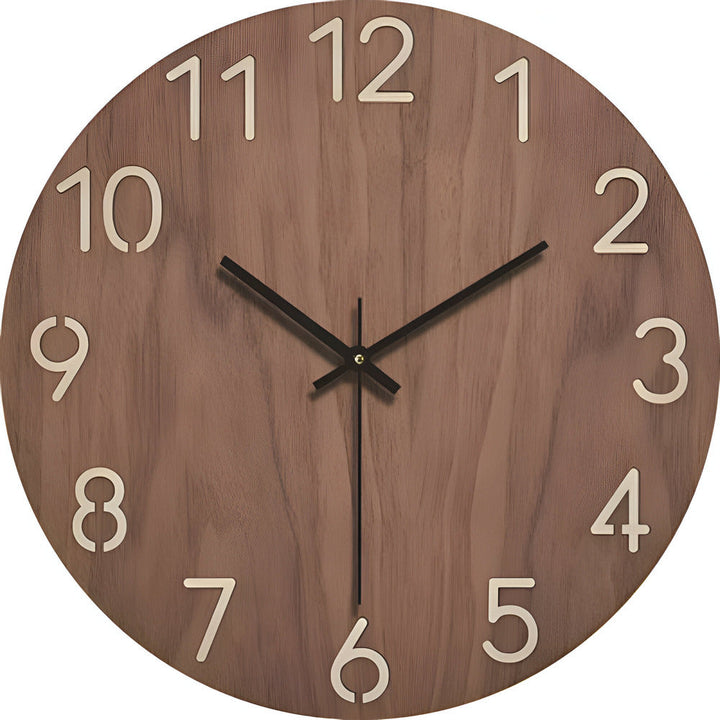 Moderne Holz Wanduhr | Zeitlos & Stilvoll