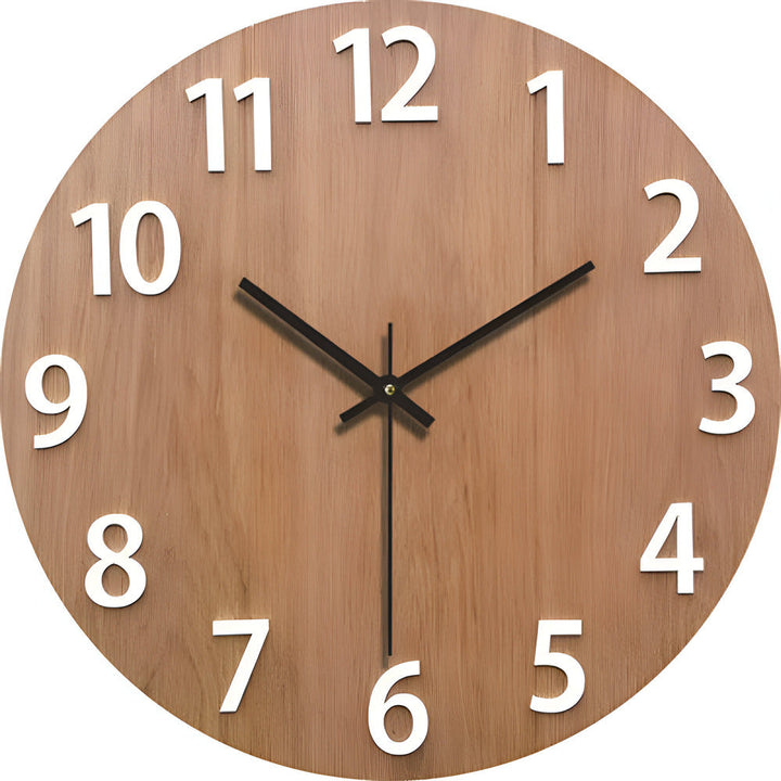 Moderne Holz Wanduhr | Zeitlos & Stilvoll