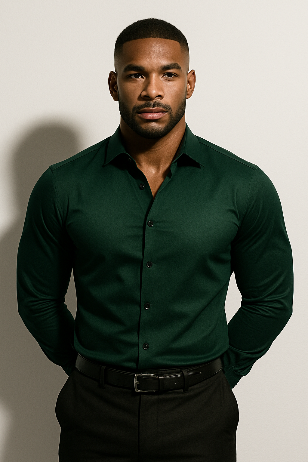 Herren Maßgeschneiderte Moderne Dress Shirt | Slim Fit