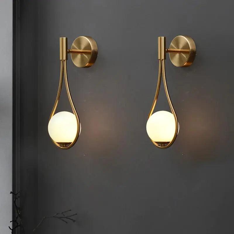 Retro LED Wandleuchte | Modernes Vintage Design