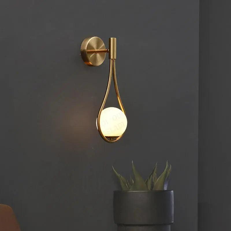 Retro LED Wandleuchte | Modernes Vintage Design