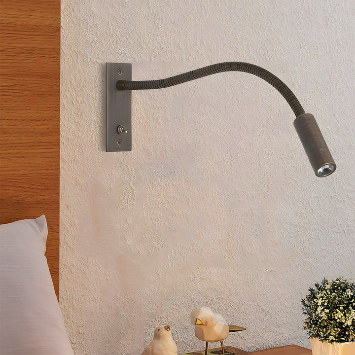 Wand Leselampe im Industrie Stil | Für Wohnzimmer und Schlafzimmer