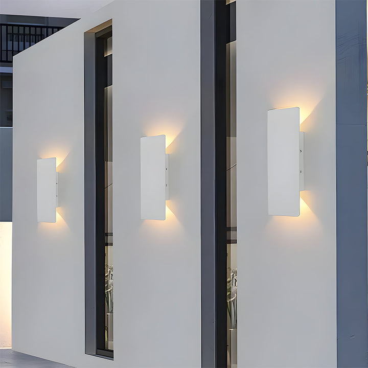 LED Wandleuchte aus Aluminium
