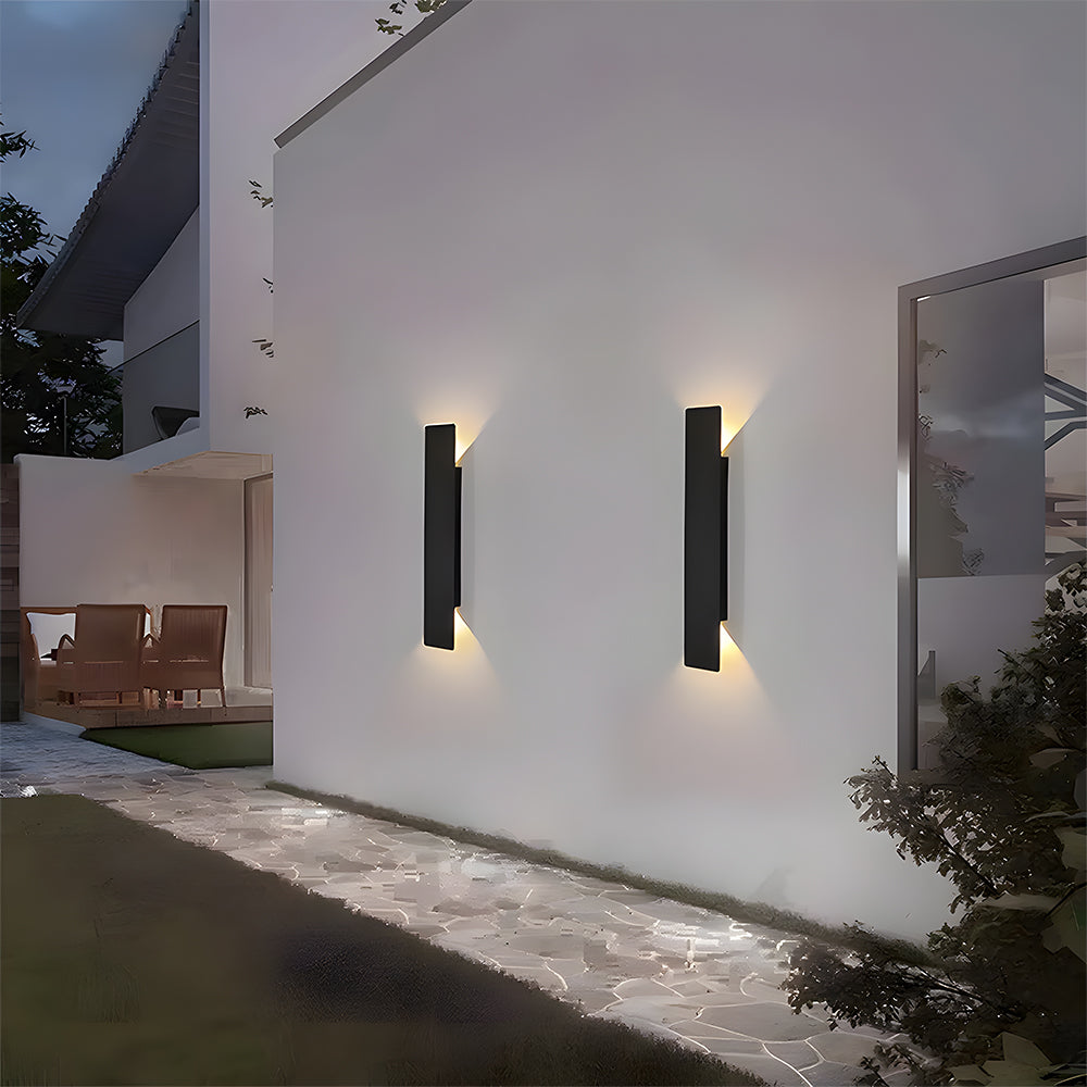 LED Wandleuchte aus Aluminium