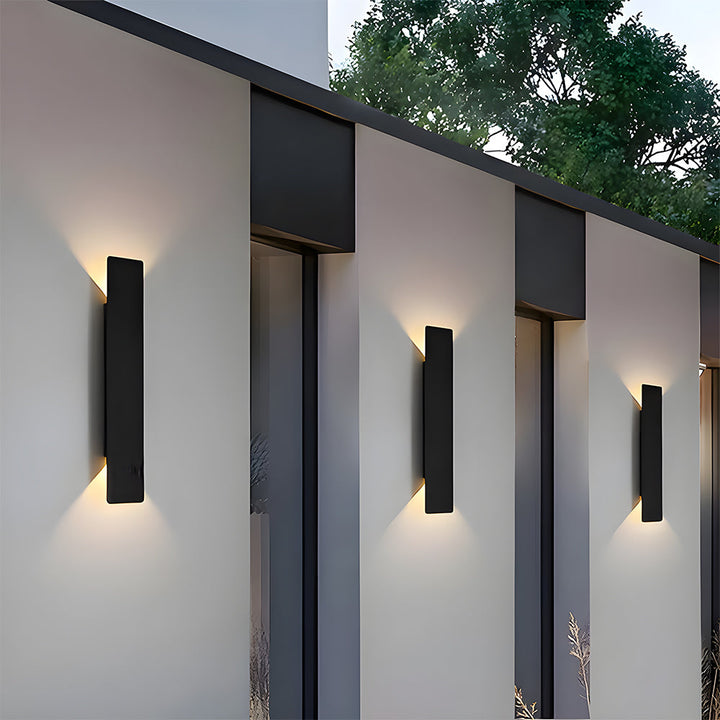 LED Wandleuchte aus Aluminium