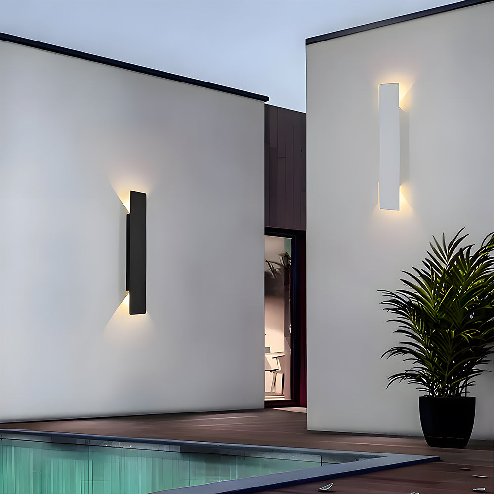 LED Wandleuchte aus Aluminium