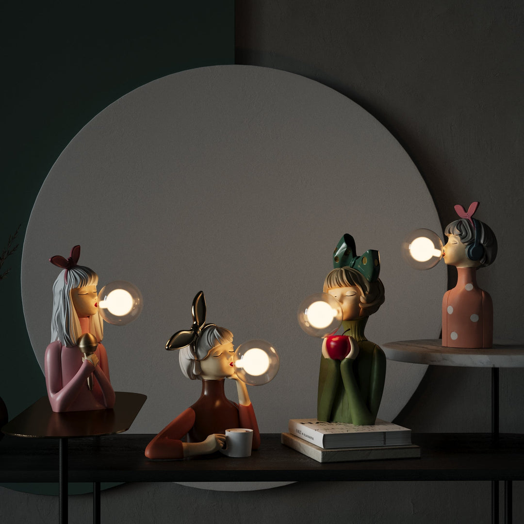 Stilvolle Tischlampe | Dekorative Raumbeleuchtung