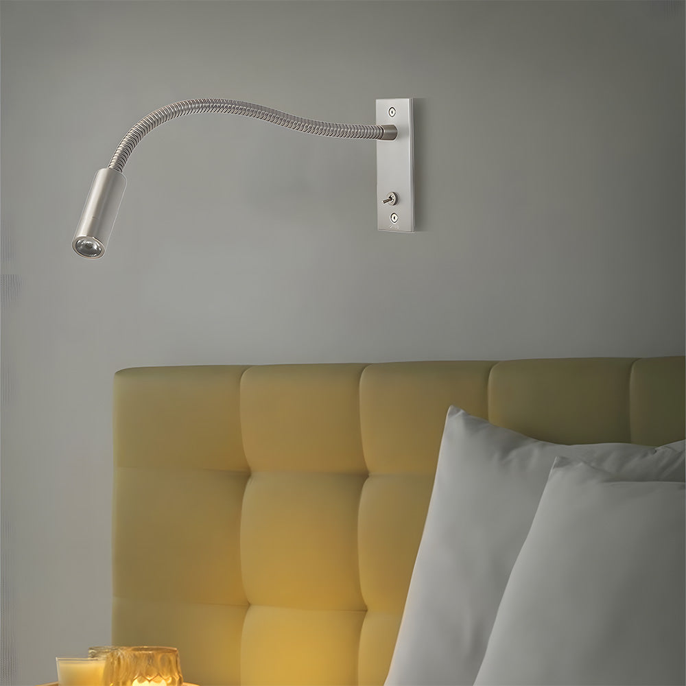 Wand Leselampe im Industrie Stil | Für Wohnzimmer und Schlafzimmer