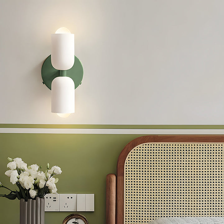LED Wandleuchte mit Doppelkörper