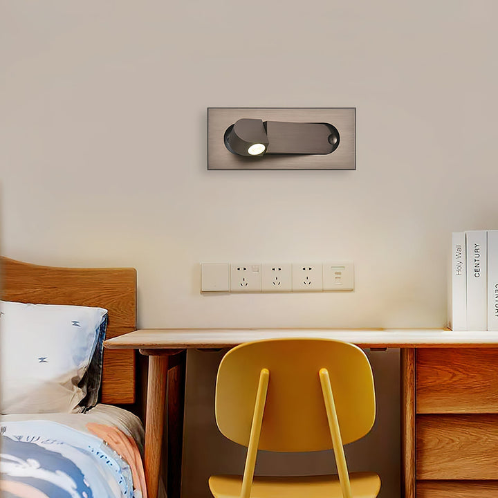 Wandleuchte LED Leselampe | Nachttischlampe mit Schalter