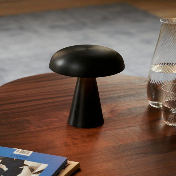 Kleine USB Tischlampe | Vintage Design mit LED