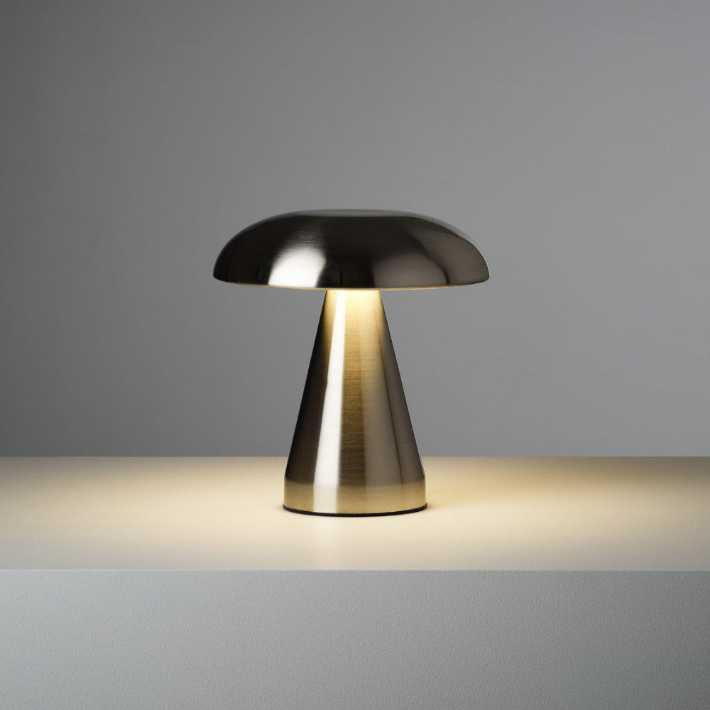 Kleine USB Tischlampe | Vintage Design mit LED