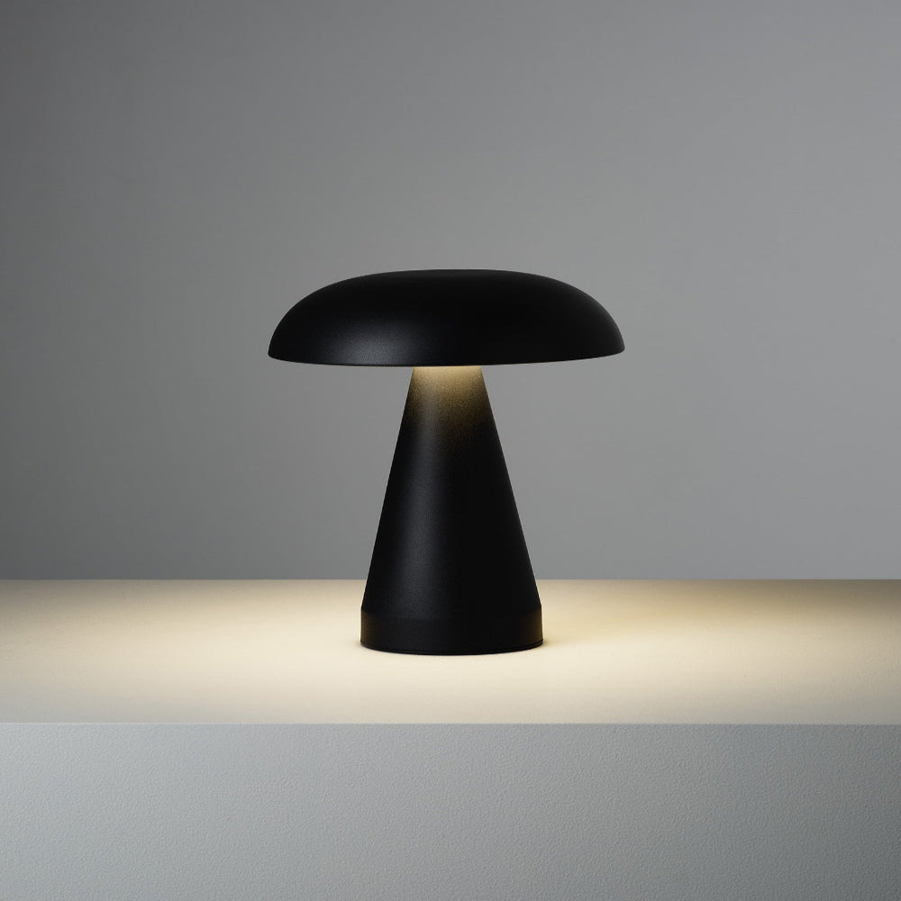 Kleine USB Tischlampe | Vintage Design mit LED