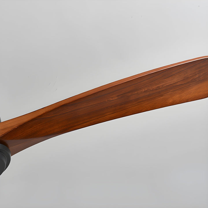 Deckenlampe Moderner mit LED-Licht & Holzflügeln