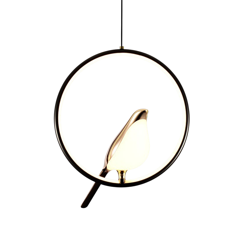 Moderne Pendelleuchte Mit Vogelmotiv | Zeitloses Design