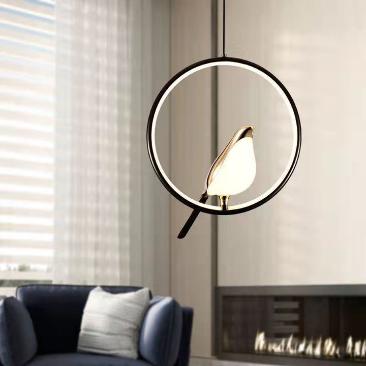 Moderne Pendelleuchte Mit Vogelmotiv | Zeitloses Design