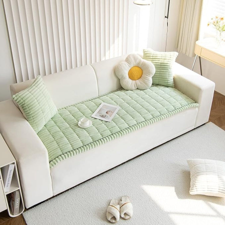 Sofabezug mit Strukturkante | Klassisches Design